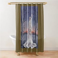 Galadriel Art Print Shower Curtain