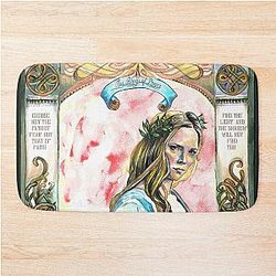 The Rings of Power Galadriel and Halbrand Bath Mat