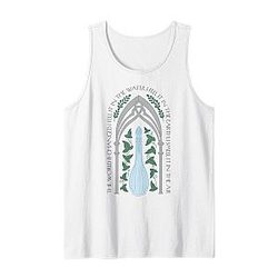 The World Changed Galadriel Quote Tank Top
