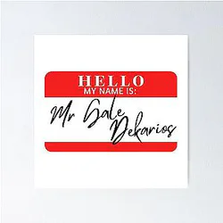 Hello, my name is Mr. Dekarios Poster