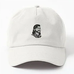 Gale Dekarios - Headshot - Baldur's Gate - Greyscale Dad Hat Variation 4