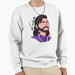 Gale Dekarios - Baldur's Gate 3 - Headshot - Variation 1 - Pullover Sweatshirt