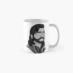Gale Dekarios - Headshot - Baldurs Gate - Greyscale Classic Mug