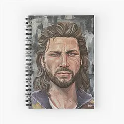 Gale Dekarios Baldur's Gate 3 Spiral Notebook