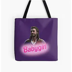 Gale Dekarios Baby Girl All Over Print Tote Bag