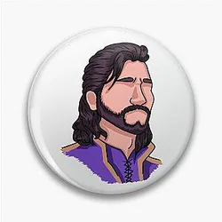 Gale Dekarios - Headshot - Baldur's Gate Pin