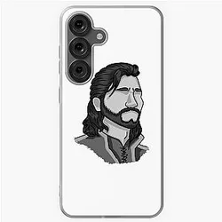 Gale Dekarios - Headshot - Baldur's Gate - Greyscale Variation 4 Soft Case for Samsung Galaxy