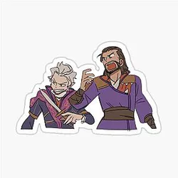 Gale Dekarios x Astarion Sticker