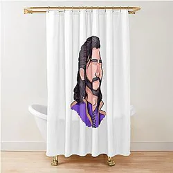 Gale Dekarios - Headshot - Baldur's  Gate - Shower Curtain
