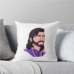 Gale Dekarios - Headshot - Baldur's Gate Throw Pillow