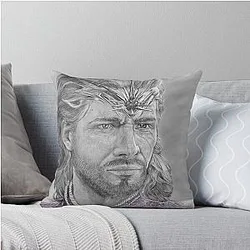 Gale Dekarios Throw Pillow