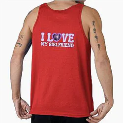 I Love My Girlfriend Gale Dekarios Tank Top