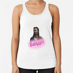 Gale Dekarios Baby Girl Racerback Tank Top