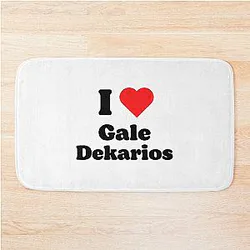 I Love Gale Dekarios Bathmat