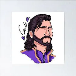 Gale Dekarios - Baldur's Gate 3 - Headshot - Colour Poster