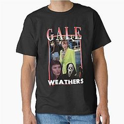 Gale Weathers Scream Tribute T-Shirt For Horror Fans Gift Classic T-Shirt