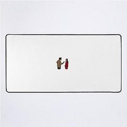 Dewey Riley and Gale Weathers Desk Mat