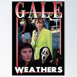 Gale Weathers Scream Tribute Poster