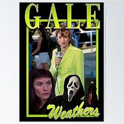 Gale Weathers Scream Tribute Poster