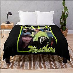 Art Gale Weathers Scream Best Throw Blanket