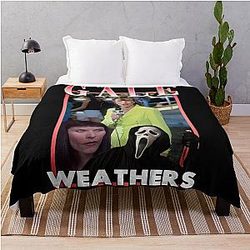 Gale Weathers Scream Tribute Blanket