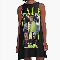 Gale Weathers scream tribute A-line dress