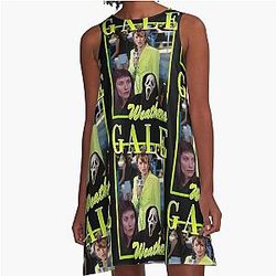 Gale Weathers Scream Tribute A Line Dress
