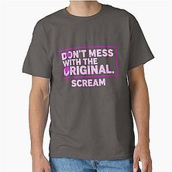 Of Don't A Scream Movie Quote Gale Weathers Distressed Classic T-Shirt