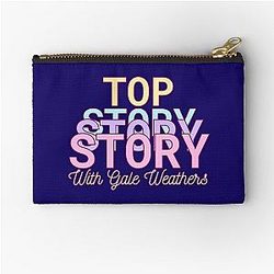 Top Story with Gale Weather Pastel Zipper Pouch