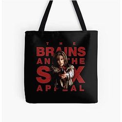 Scream - Gale Weathers: Brains and Sex Appeal Tote Bag