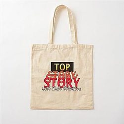 Top Story with Gale Weathers Cotton Tote Bag