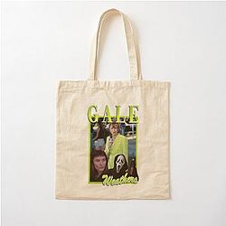 Gale Weathers Scream Movie Art T-Shirt For Horror Fans Gift For Movie Collectors Cotton Tote Bag