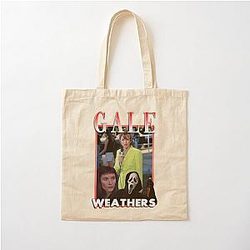Gale Weathers Scream Tribute Tote Bag for Horror Fans, Gift for Movie Buffs