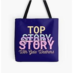 Top Story with Gale Weathers Pastel Tote Bag