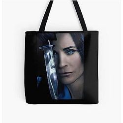 Scream 6 - Gale Weathers Courteney Cox All Over Print Tote Bag