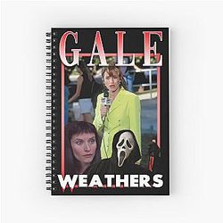 Gale Weathers Scream Tribute Notebook