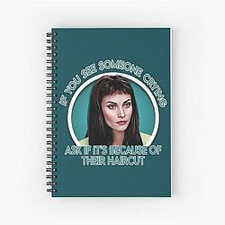 Scream 3 Gale Weathers Spiral Notebook