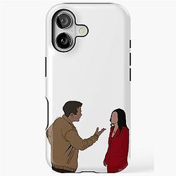 Dewey Riley and Gale Weathers iPhone Case