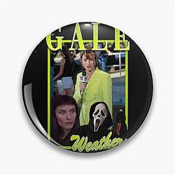 Gale Weathers Scream Tribute Pin