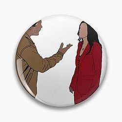 Dewey Riley and Gale Weathers Pin