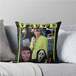 Gale Weathers Scream Throw Pillow