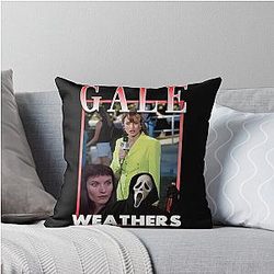 Gale Weathers Scream Throw Pillow