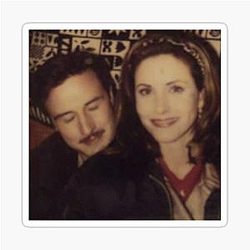 Dewey Riley & Gale Weathers Sticker