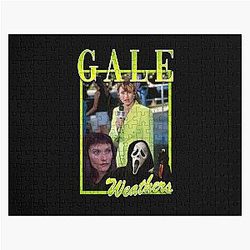 Gale Weathers Scream Tribute Jigsaw Puzzle