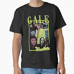 Gale Weathers Scream Movie Art T-Shirt For Horror Fans Classic T-Shirt