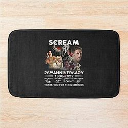 Scream Movie 25th Anniversary Cast Signed Sidney Gale Weathers Gifts Vintage T Shirt Sweat Bath Mat