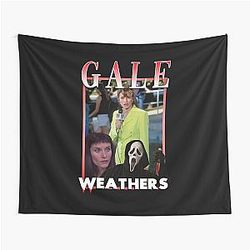 Gale Weathers Scream Tribute Tapestry