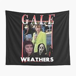 Gale Weathers Scream Tribute Tapestry