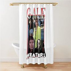 Gale Weathers Scream Tribute T-Shirt for Horror Fans Shower Curtain
