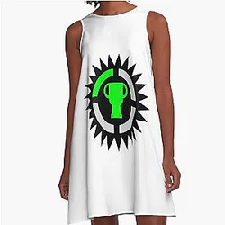 Game Theory Merch A-Line Dress